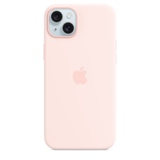 Чохол Silicone Case with MagSafe for iPhone 15 Plus Light Pink