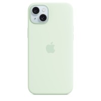 Чохол Silicone Case with MagSafe for iPhone 15 Soft Mint