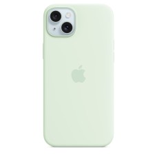 Чохол Silicone Case with MagSafe for iPhone 15 Soft Mint