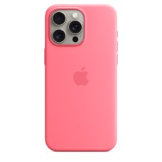 Чохол Silicone Case with MagSafe for iPhone 15 Pro Pink