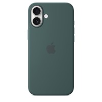 Чохол Silicone Case with MagSafe for iPhone 16 Plus Lake Green