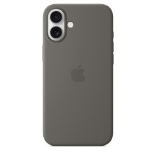 Чохол Silicone Case with MagSafe for iPhone 16 Stone Gray