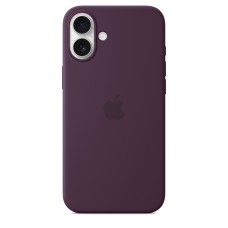 Чохол Silicone Case with MagSafe for iPhone 16 Plum