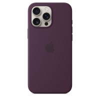 Чохол Silicone Case with MagSafe for iPhone 16 Pro Plum