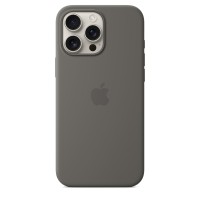 Чохол Silicone Case with MagSafe for iPhone 16 Pro Max Stone Gray