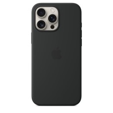Чохол Silicone Case with MagSafe for iPhone 16 Pro Max Black
