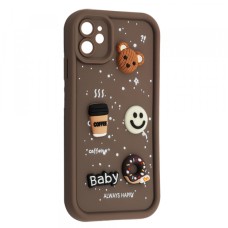 Чохол HAPPY Donut Case для iPhone 12 Brown