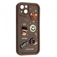 Чохол HAPPY Donut Case для iPhone 14 Brown