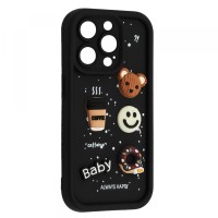 Чохол HAPPY Donut Case для iPhone 13 Pro Max Black