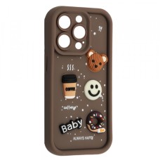 Чохол HAPPY Donut Case для iPhone 16 Pro Max Brown