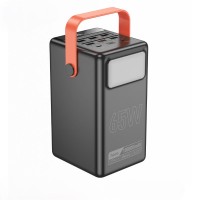 Повербанк портативний акумулятор Power bank Hoco DB03 Max Centurion 65W PB Lamp 100 000mAh Black
