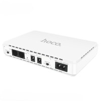 Повербанк портативний акумулятор Power bank HOCO DB25 Mini DC UPS Emergency 5v/9v/12v LAN POE 8800 mAh White