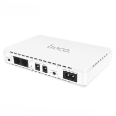 Повербанк портативний акумулятор Power bank HOCO DB25 Mini DC UPS Emergency 5v/9v/12v LAN POE 8800 mAh White