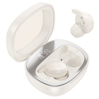 Бездротові Bluetooth навушники HOCO EW65 Shadow true wireless sleep headset BT 5.3 White
