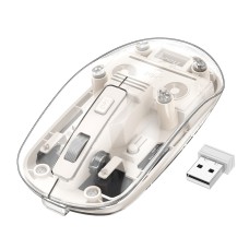 Комп'ютерна Миша HOCO GM29 Mysterious dual-mode silent wireless mouse White