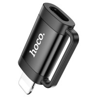 Перехідник HOCO UA31B iP Lightning male to Type-C female OTG adapter Black