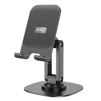 Настільна підставка Hoco HD6 Winner dual-axis rotating desktop stand black