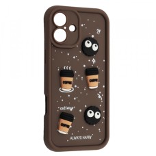 Чохол HAPPY Cookie Case для iPhone 16 Brown