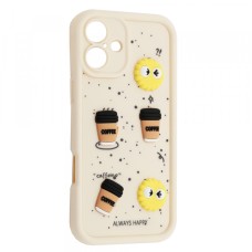Чохол HAPPY Cookie Case для iPhone 16 White