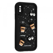Чохол HAPPY Cookie Case для iPhone X / Xs Black