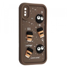 Чохол HAPPY Cookie Case для iPhone X / Xs Brown