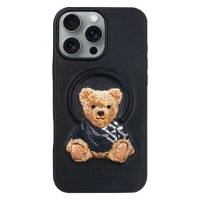 Чохол Zuck Bear Everley Leather Case with Magsafe iPhone 16 Pro Max Black