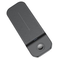 Бездротовий зарядний пристрій HOCO CQ5 Step 3-in-1 wireless fast charger (iWatch) Black
