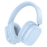 Бездротові Bluetooth навушники HOCO W51 Delightful headphones BT 5.3 Blue