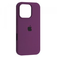 Чохол Silicone Case Full for iPhone 16 Pro Max purple