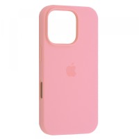 Чохол Silicone Case Full for iPhone 16 Pro pink