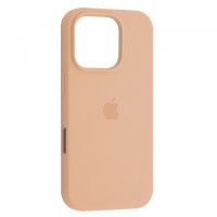 Чохол Silicone Case Full for iPhone 16 Pro pink sand