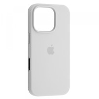 Чохол Silicone Case Full for iPhone 16 Pro white