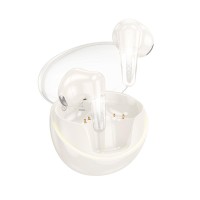 Бездротові Bluetooth навушники Hoco EW202 Magic true бездротовий headset BT 5.4 Milky white