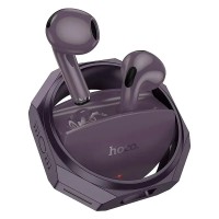 Бездротові Bluetooth навушники HOCO EW70 Glory true wireless BT 5.4 Black Purple