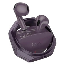 Бездротові Bluetooth навушники HOCO EW70 Glory true wireless BT 5.4 Black Purple