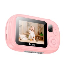 Дитяча Цифрова фото-Відео камера HOCO DV205 Dual-camera children camera 2.0" HD screen pink
