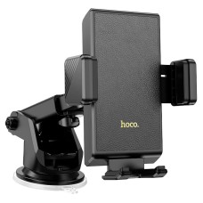 Автомобільний тримач Hoco H49 Precious push-type car holder (center console) Black