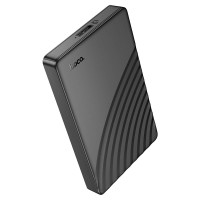 Корпус для зовнішного SSD диску HOCO HB46 USB3.0 2.5-inch SATA hard drive enclosure 6TB Black