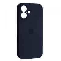 Чохол Silicone Case Full Camera для iPhone 16 midnight blue