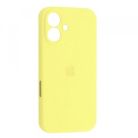 Чохол Silicone Case Full Camera для iPhone 16 mellow yellow
