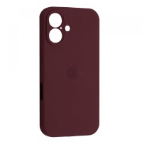 Чохол Silicone Case Full Camera для iPhone 16 plum