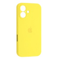 Чохол Silicone Case Full Camera для iPhone 16 Plus yellow