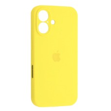 Чохол Silicone Case Full Camera для iPhone 16 yellow