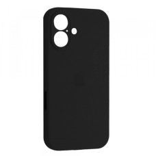 Чохол Silicone Case Full Camera для iPhone 16 black