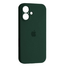 Чохол Silicone Case Full Camera для iPhone 16 cyprus green