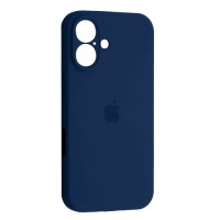 Чохол Silicone Case Full Camera для iPhone 16 deep navy