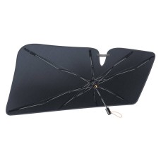 Сонцезахисна шторка-парасолька на лобове скло авто Baseus CoolRide Windshield Sun Shade Umbrella Lite Small 131x69 см Black CRKX000001