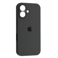 Чохол Silicone Case Full Camera для iPhone 16 charcoal gray