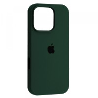 Чохол Silicone Case Full for iPhone 16 Pro cyprus green