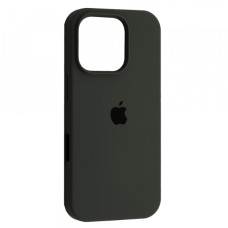 Чохол Silicone Case Full for iPhone 16 Pro Max forest green
